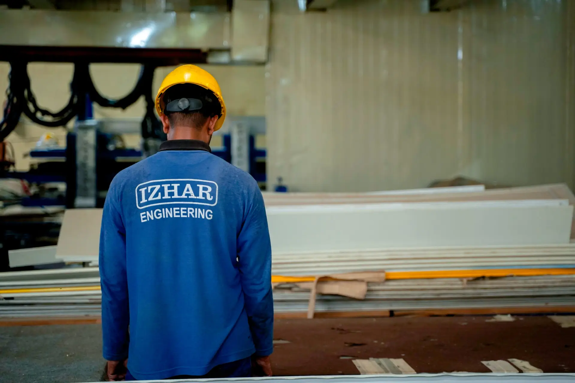 FireSafe PIR-insulated cold storage facility interior — hardened ice cream store at −28°C with Izhar Foster panel construction